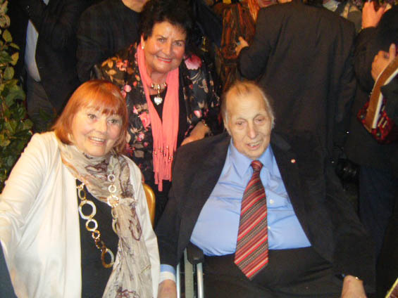 Prof. Elfriede Ott und Prof. Herbert Prikopa bei der Geburtstagsfeier (Foto: Prof. Gerhard Track)